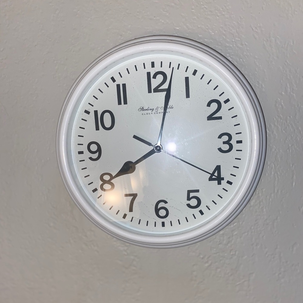 White Clock